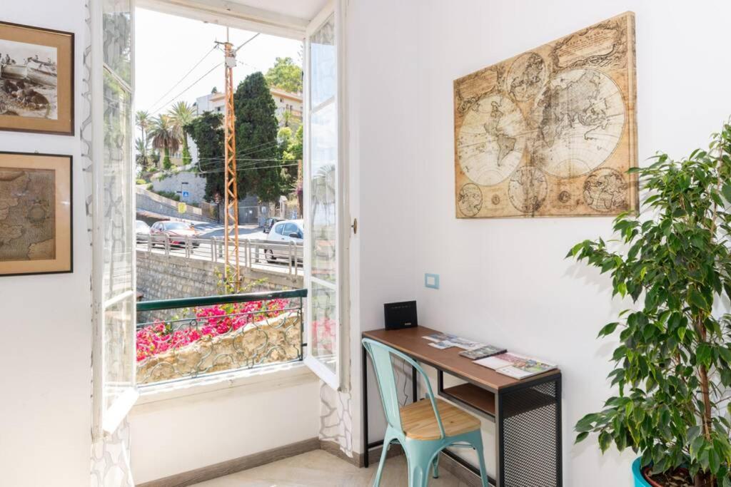 New Fishermans House Seaside, Air Conditioning & Wi-Fi Bordighera Bagian luar foto