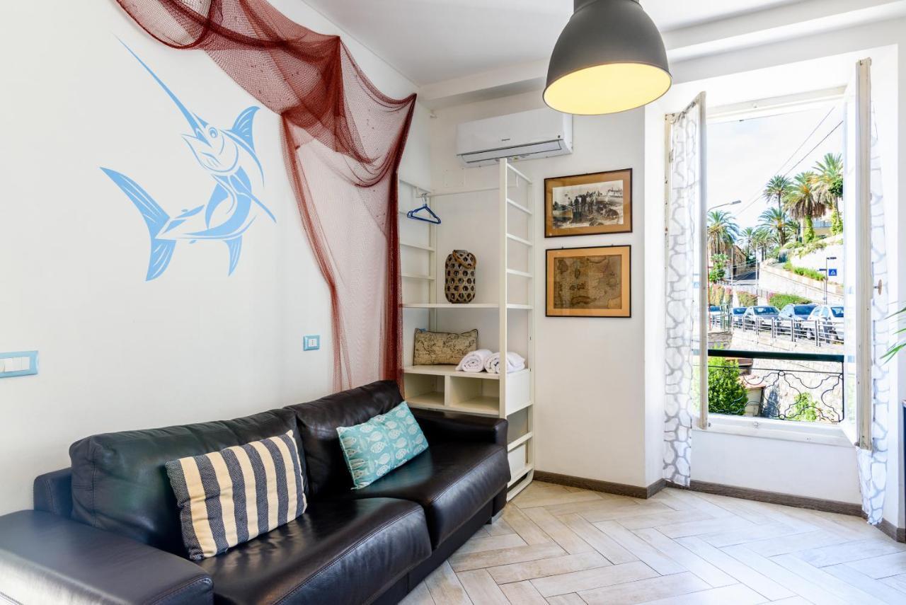 New Fishermans House Seaside, Air Conditioning & Wi-Fi Bordighera Bagian luar foto