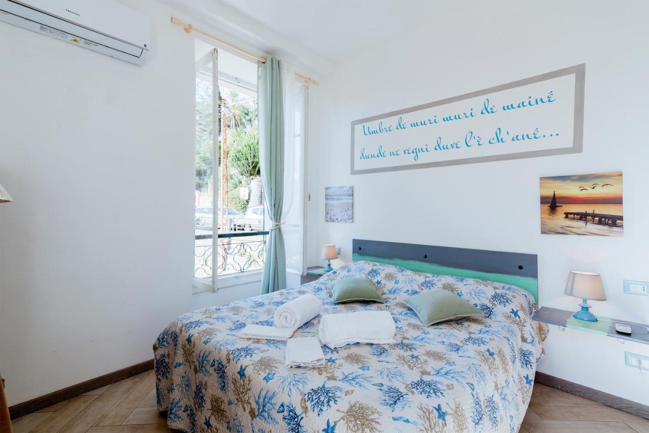 New Fishermans House Seaside, Air Conditioning & Wi-Fi Bordighera Bagian luar foto